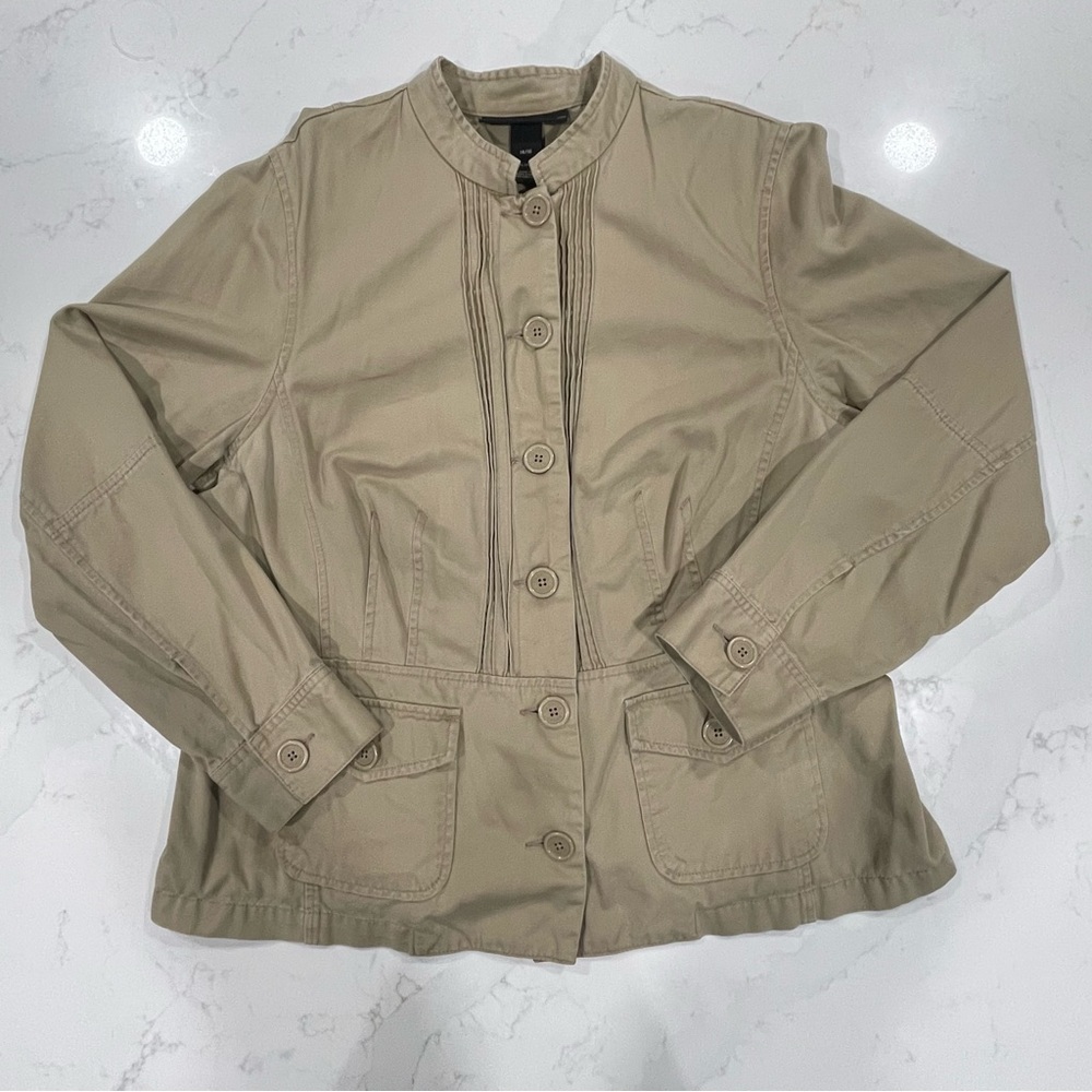 Vintage Venezia Khaki Jacket - Size 14/16